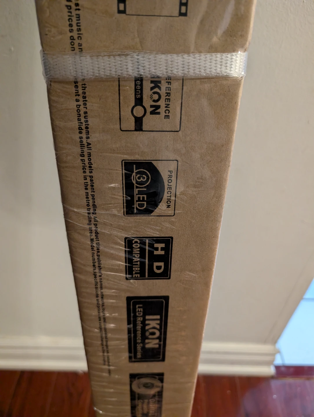 Bnib IKON IS72 Digital Projector Self-Lock Screen - photo 4