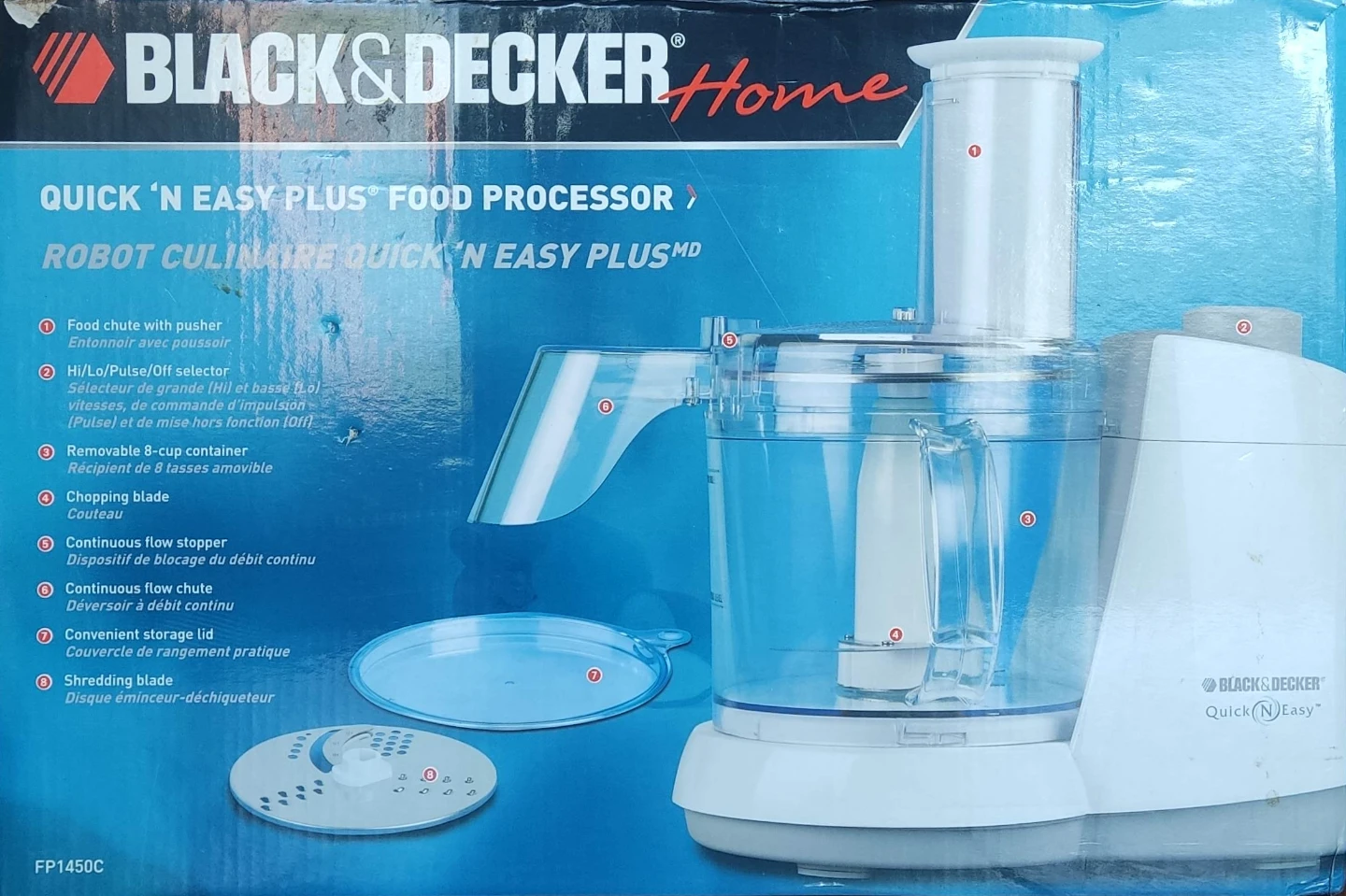 Black & Decker Quick 'N Easy Plus Food Processor - photo 2