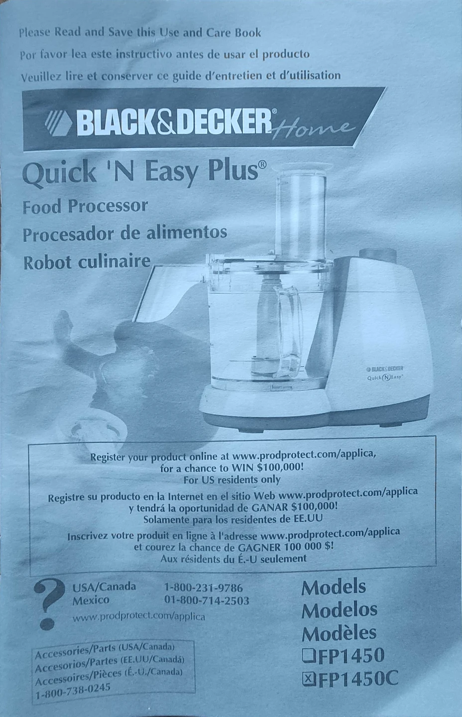 Black & Decker Quick 'N Easy Plus Food Processor - photo 3