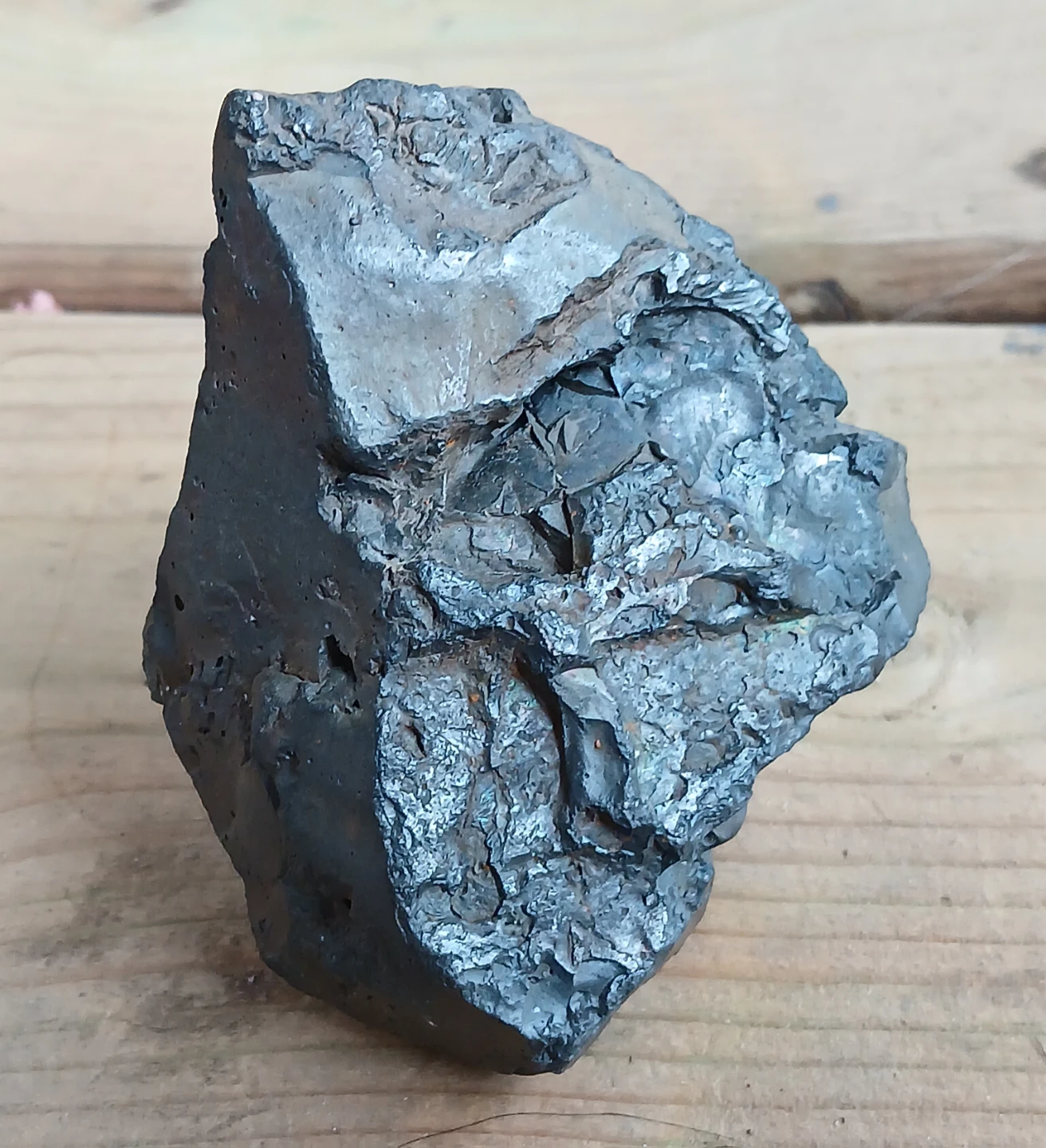 1980s Canadian Railway Glass Industrial Mixed Iron Slag - photo 3