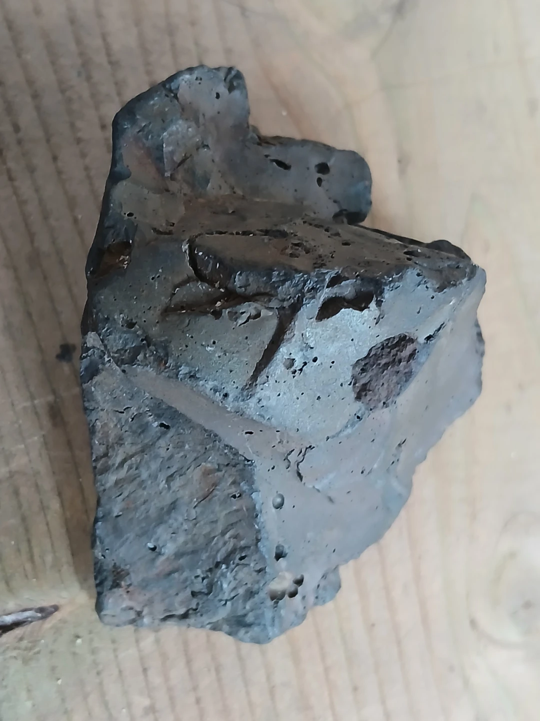 1980s Canadian Railway Glass Industrial Mixed Iron Slag - photo 4