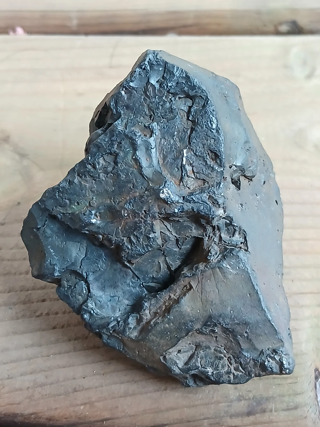 1980s Canadian Railway Glass Industrial Mixed Iron Slag - photo 5