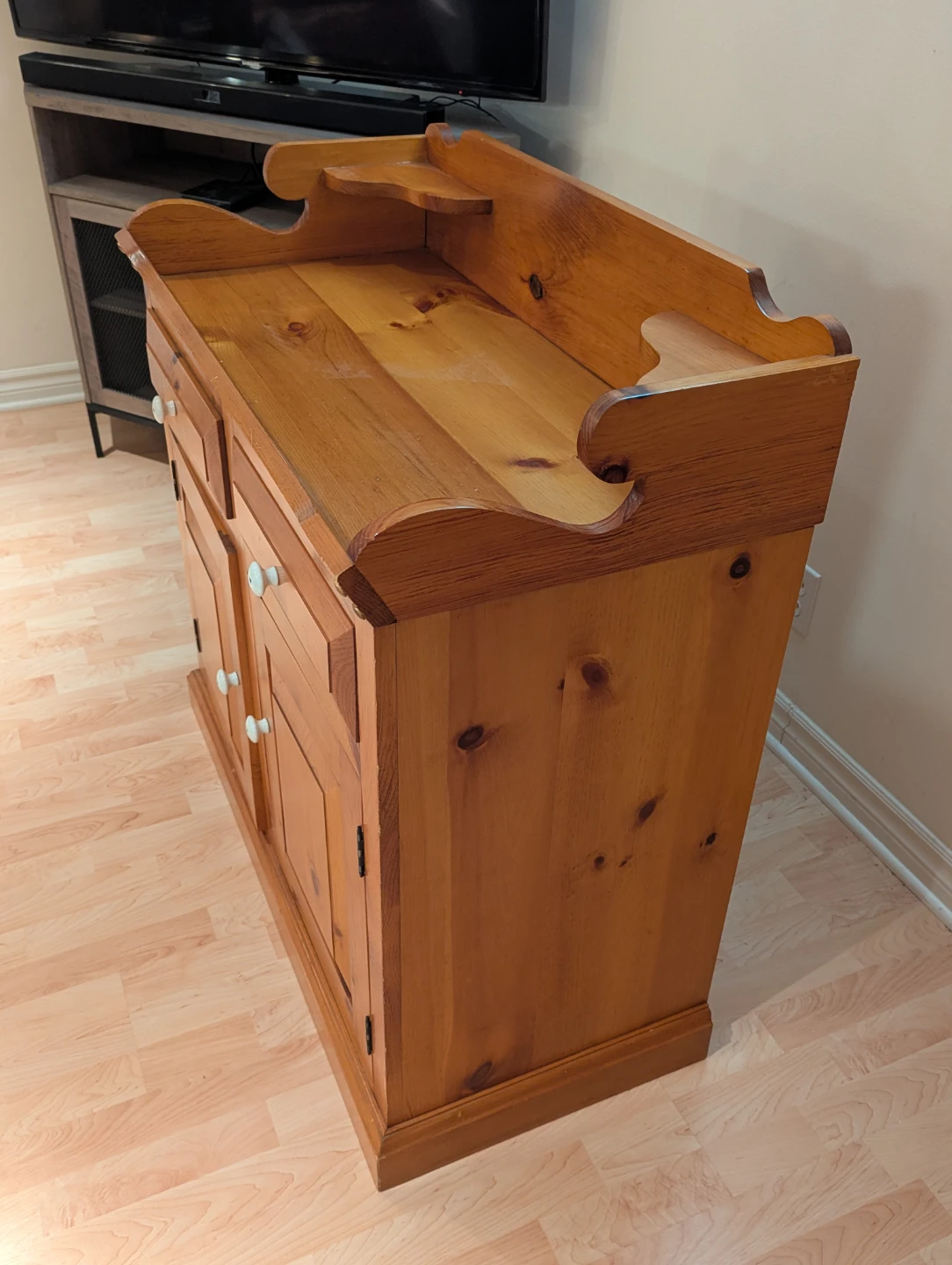 SOLID PINE DRY SINK - photo 3