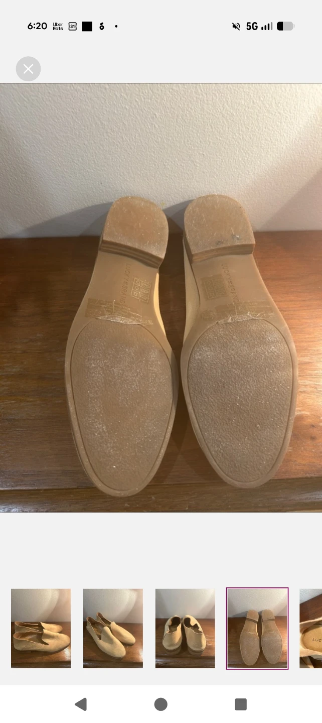 Lucky Brand Suede Loafers - Beige - photo 2