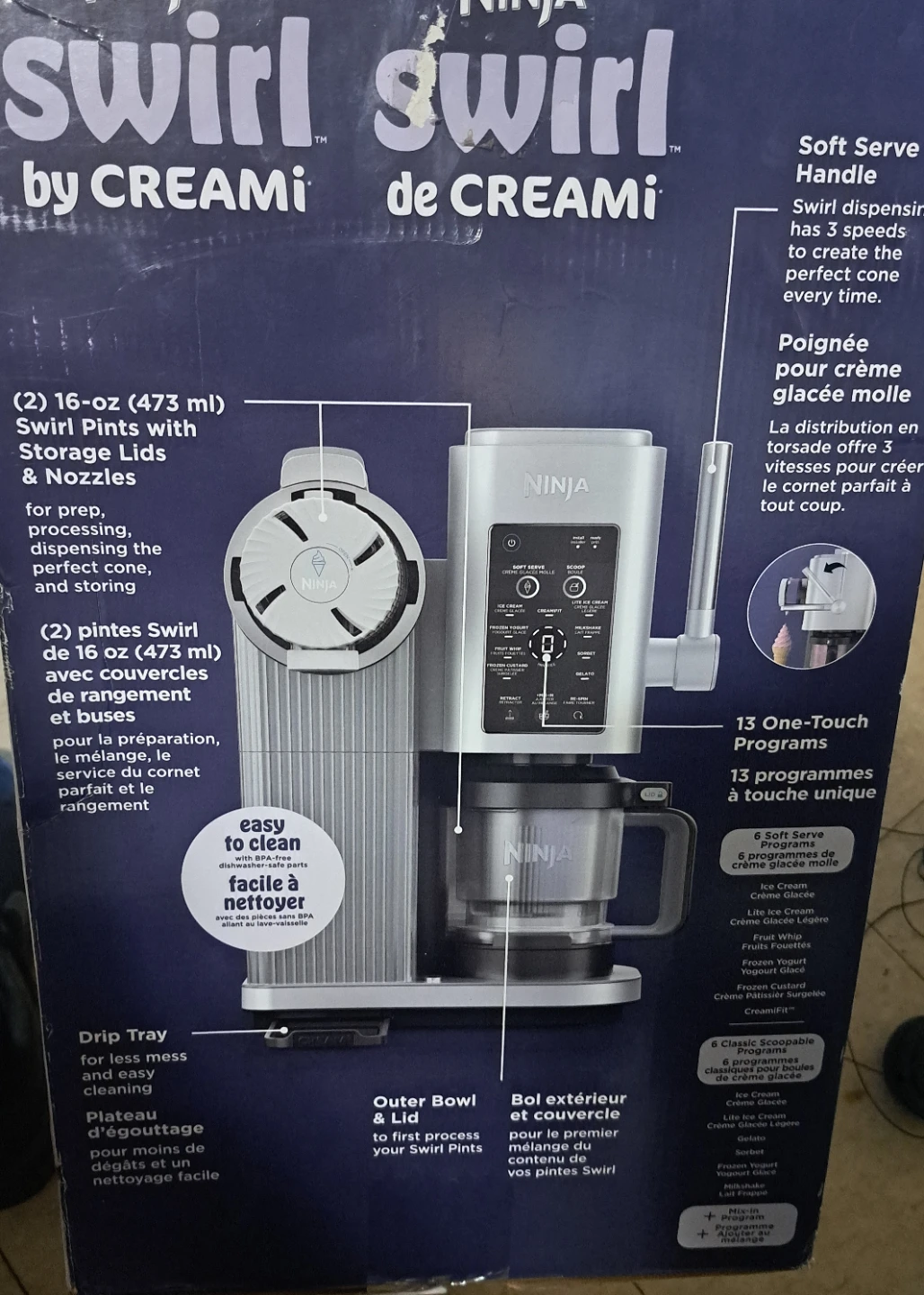 Ninja Swirl by Creami Ice Cream Maker - photo 2