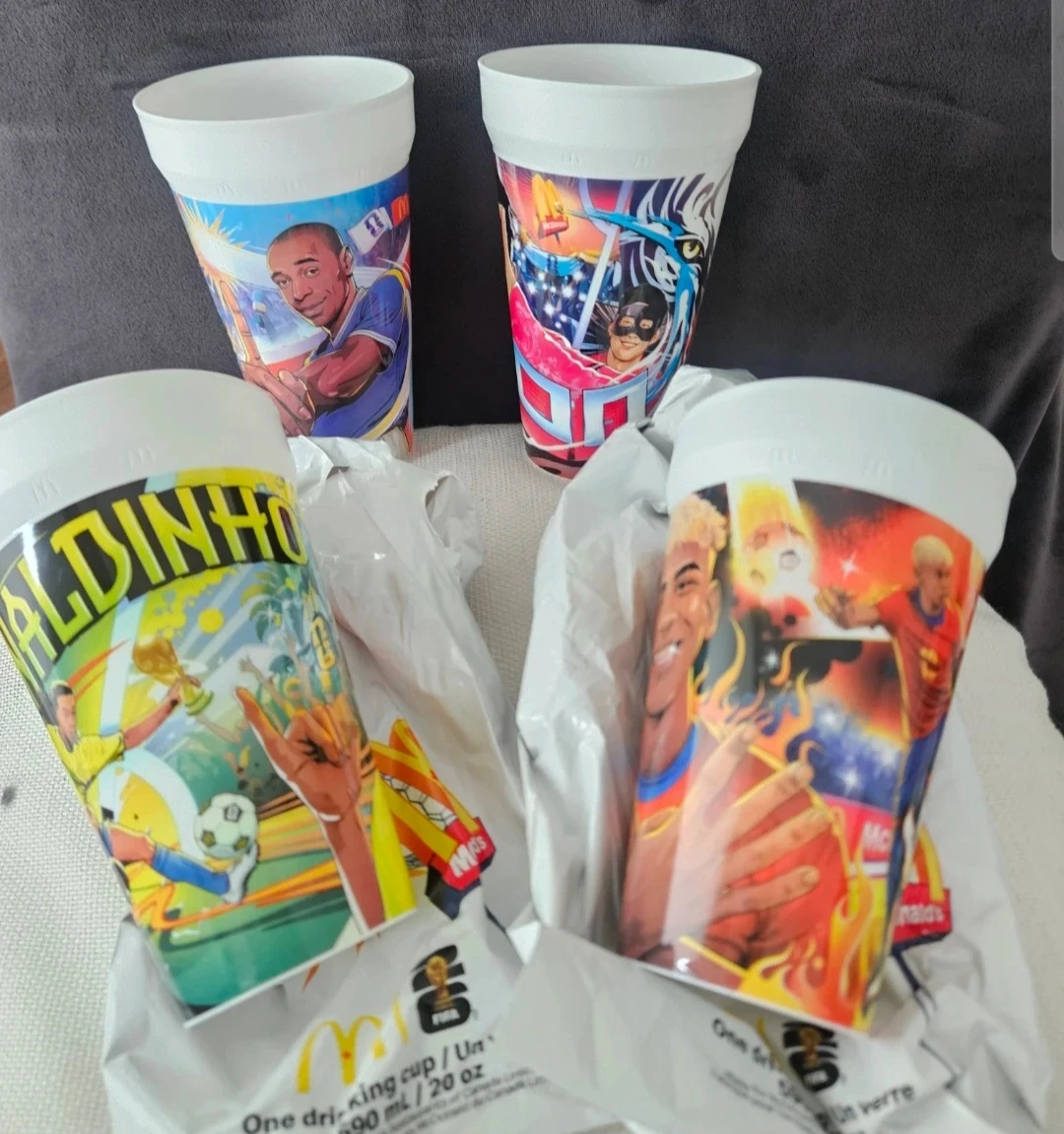McDonald's Limited Edition Cups (Set of 4)