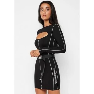 Manière De Voir Fitted cutout mini dress - photo 2