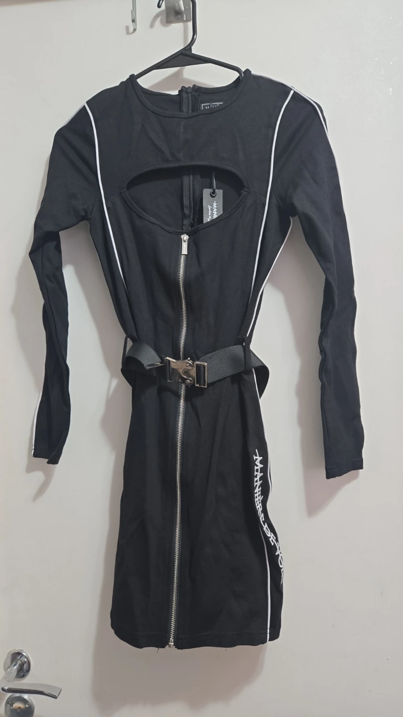Manière De Voir Fitted cutout mini dress - photo 3