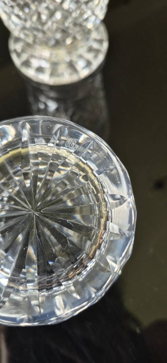 Crystal Waterford Decanter and Tumbler Set. No original stopper - photo 2