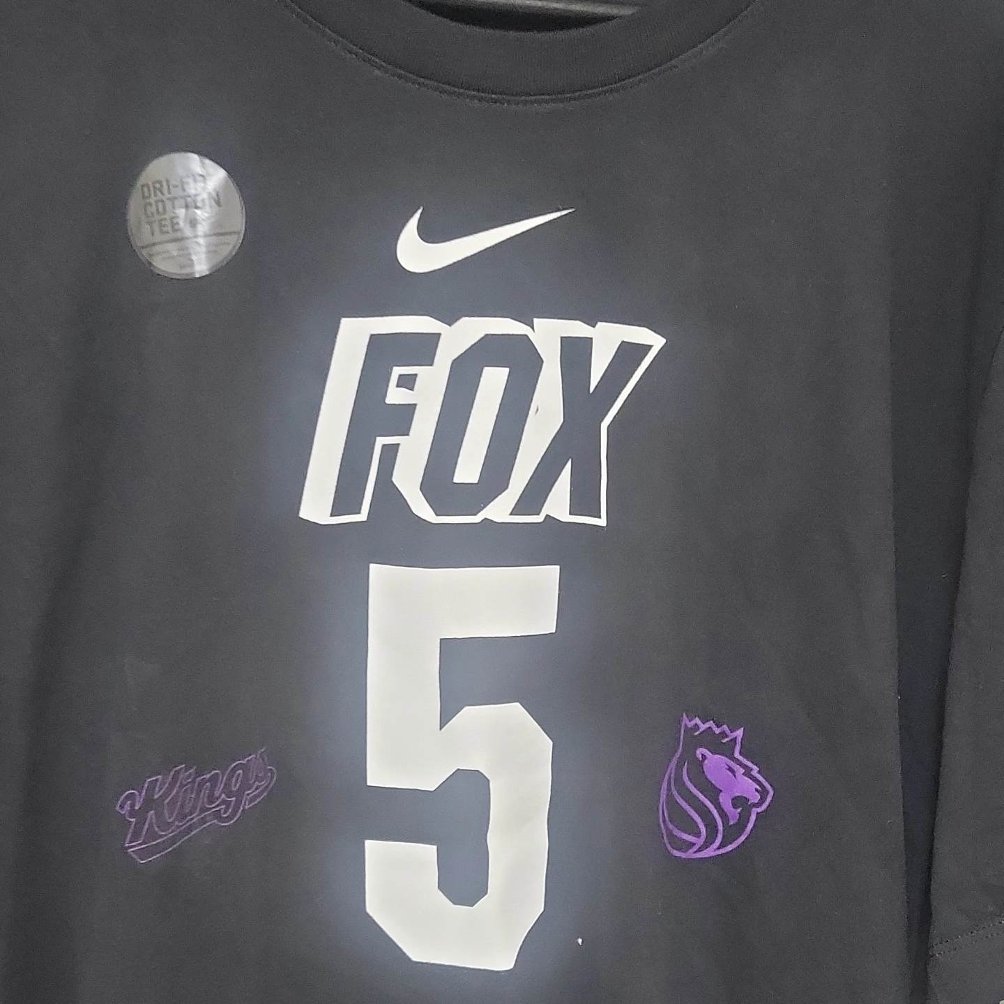 Nike Dri-FIT "Fox 5" Sacramento Kings T-Shirt XL - photo 4
