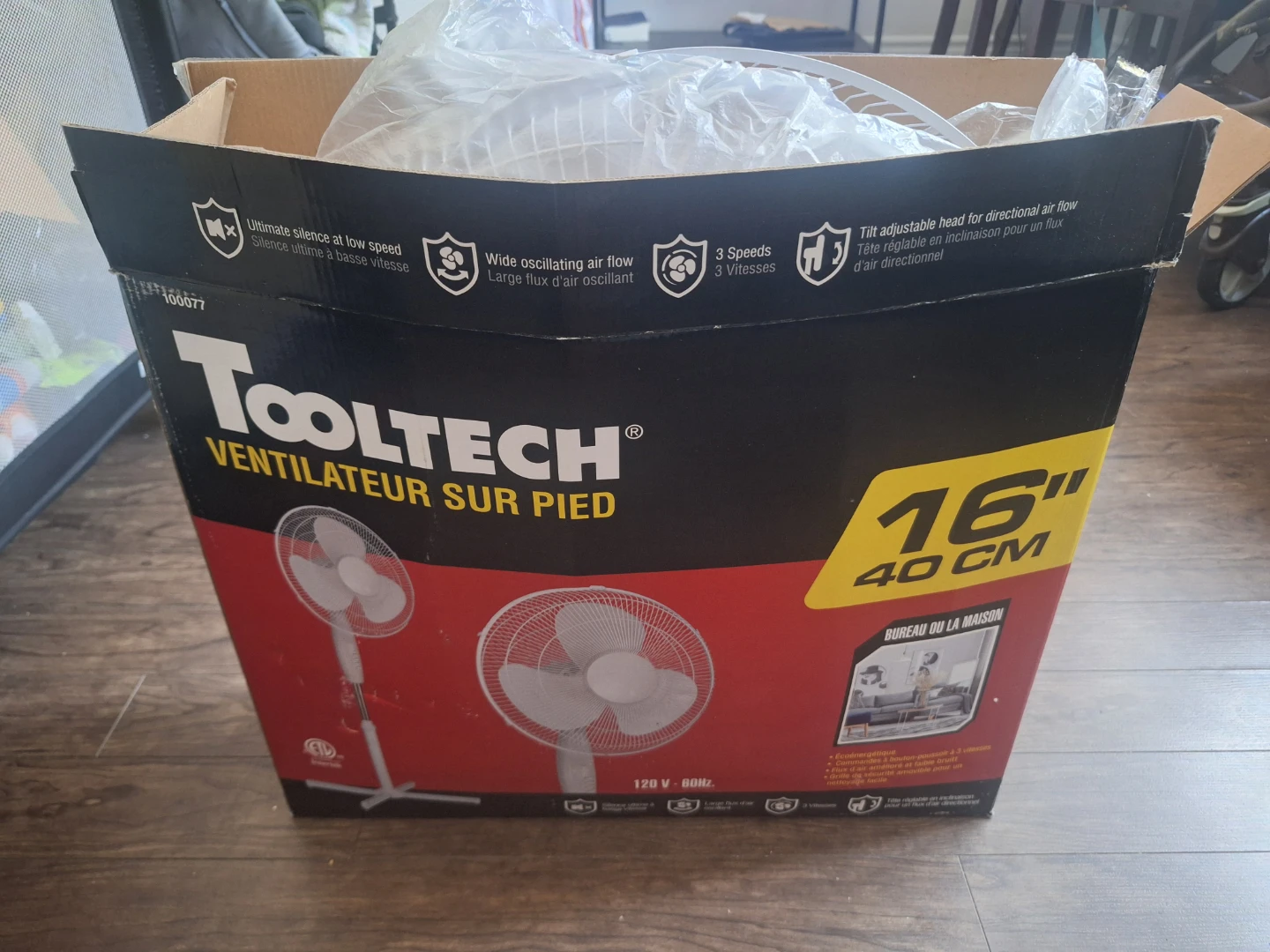 Oscillating Pedestal Fan