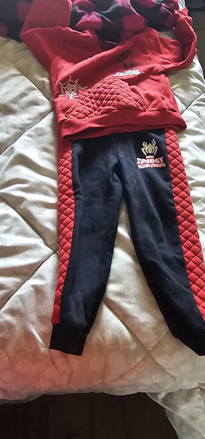 Kids Marvel Spidey  Set 4T