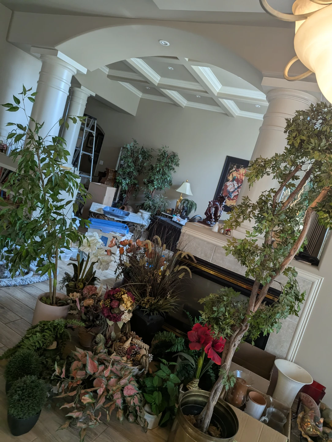 Assorted Artificial Plants and Floral Arrangements - photo 2