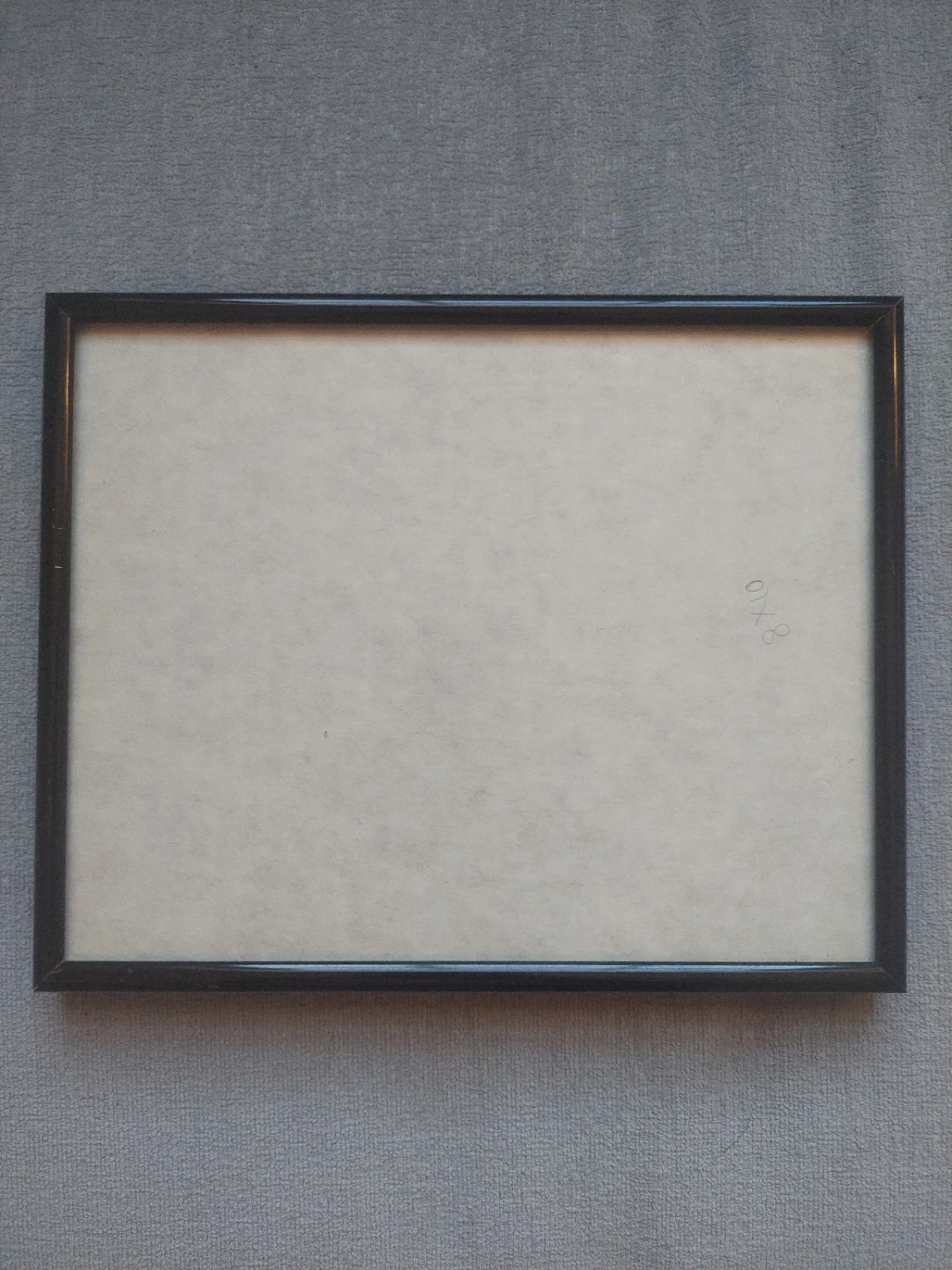 Black Picture Frame 8" x 10"