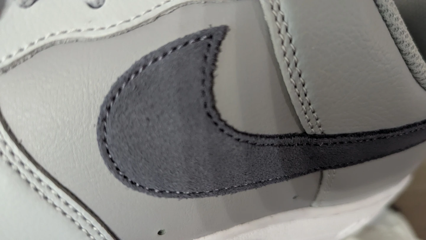 Nike Air Force 1 Low Grey White Sneakers Men's US 10 - photo 4