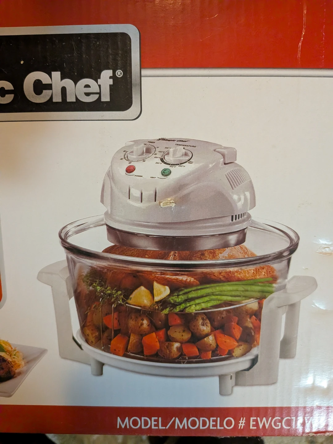 Magic Chef 3-Gallon Glass Bowl Convection Oven - photo 2
