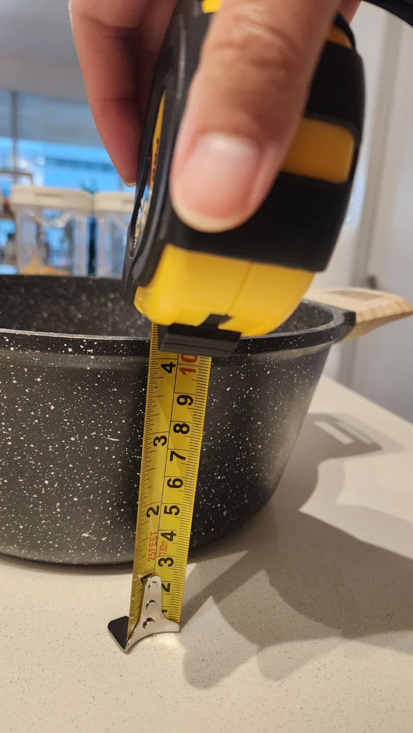 4.3quart CAROTE granite coating non-stick stock pot with Lid - photo 3