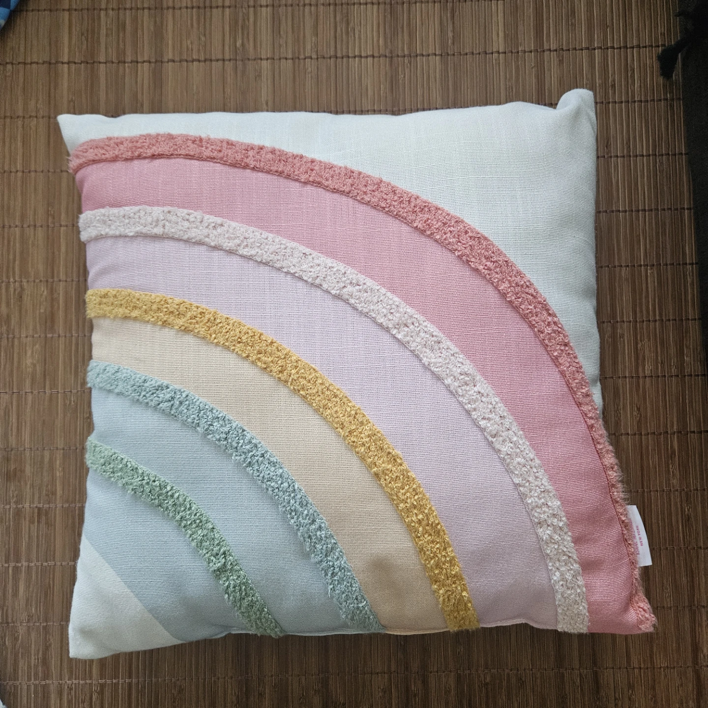 Rainbow Accent Pillow for kids - photo 2