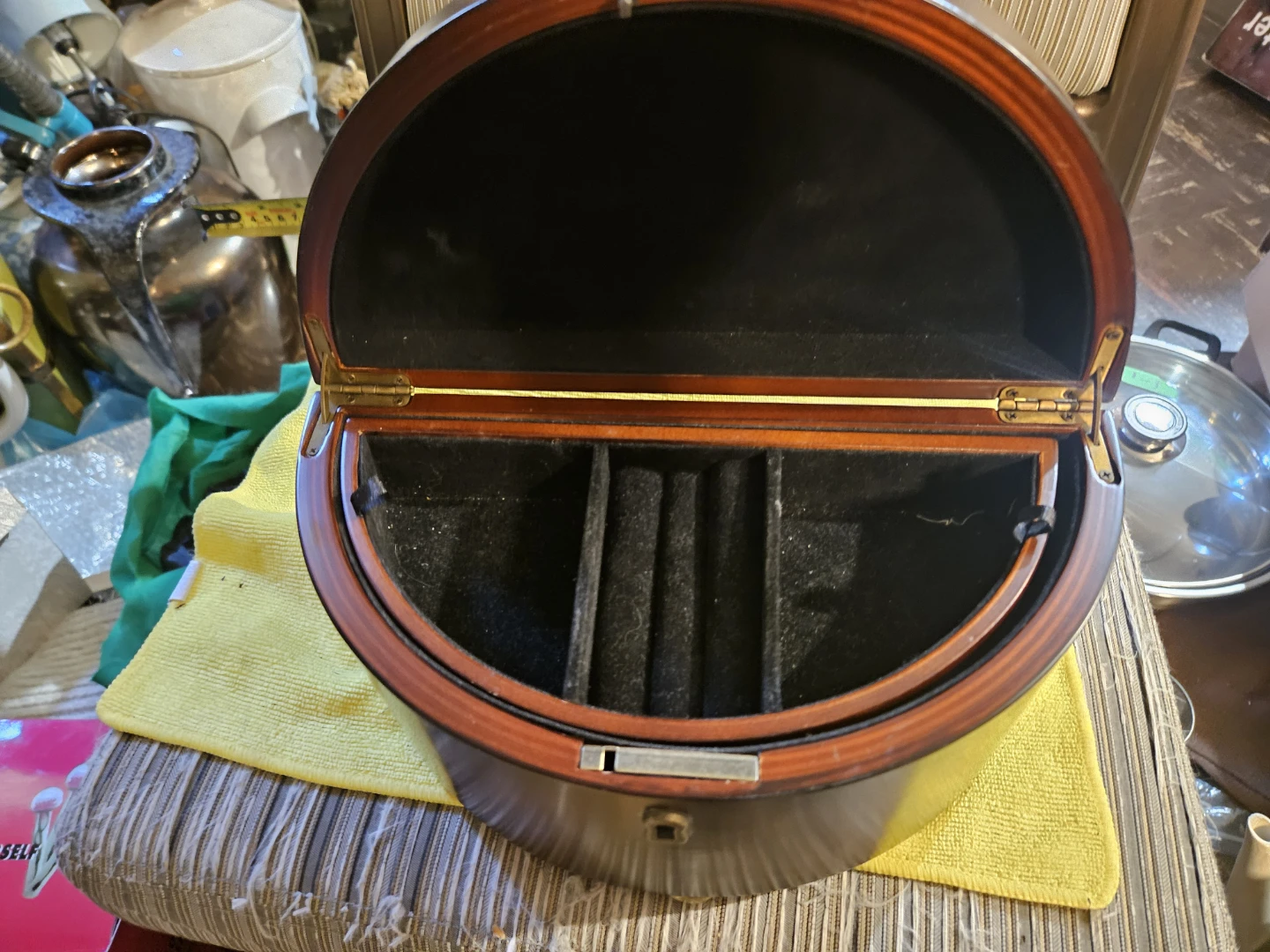 Bombay Company Wooden Jewelry Box - photo 4