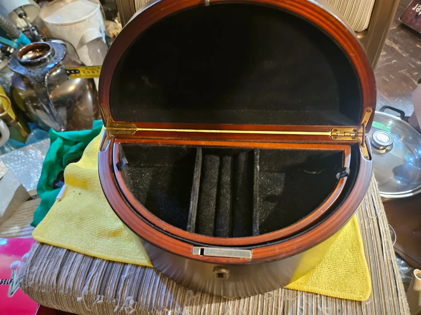 Bombay Company Wooden Jewelry Box - photo 4