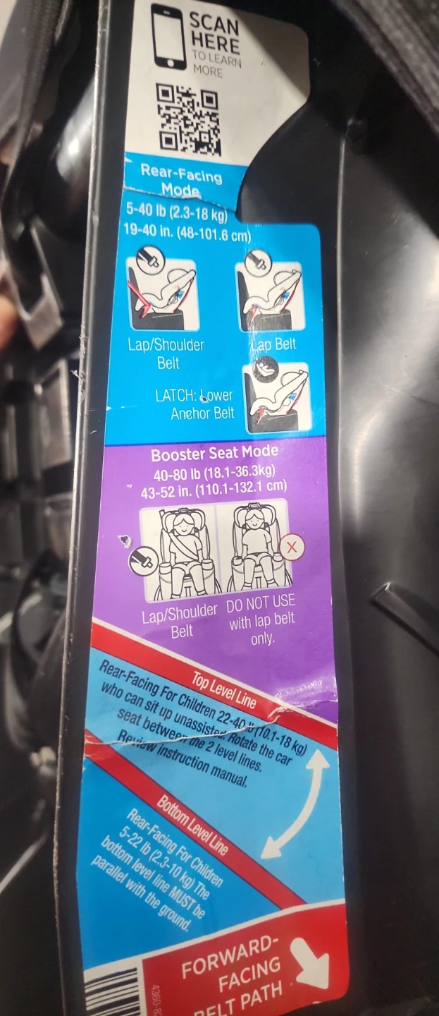 COSCO Convertible Car Seat - photo 4