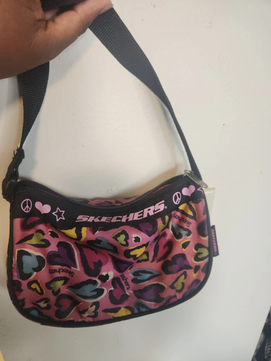 Skechers Kids Heart Print Purse