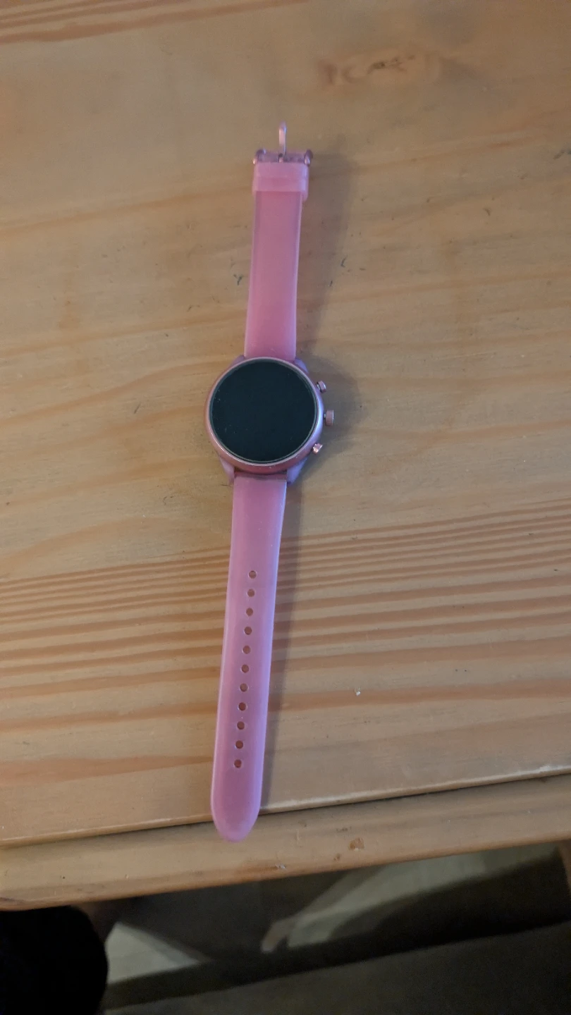 Fossil Pink Smartwatch