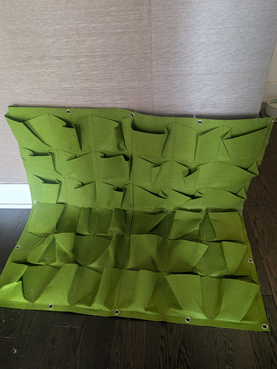 Green Felt Vertical Garden Planter