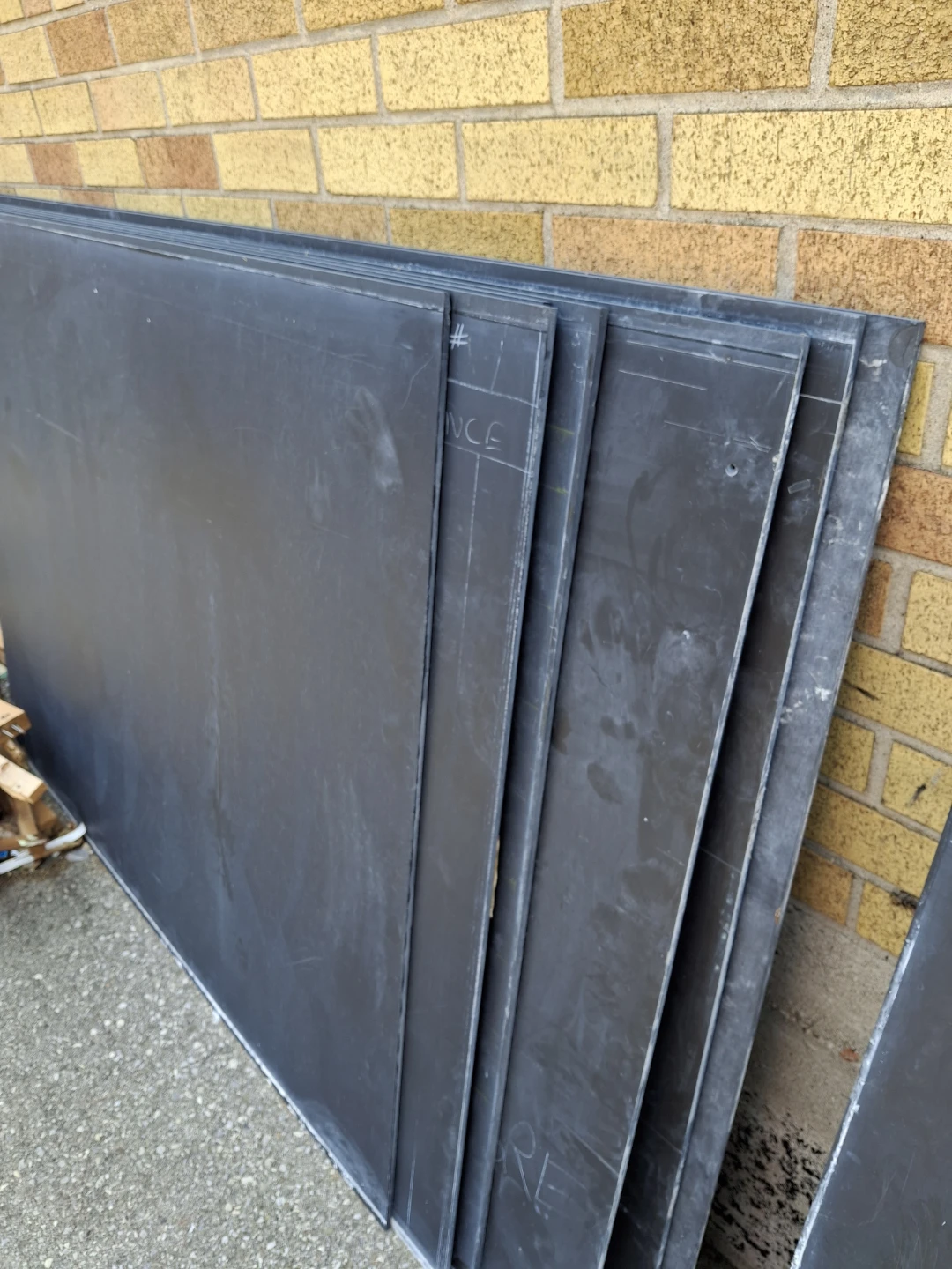 Black Slate Boards (Lot of 6)