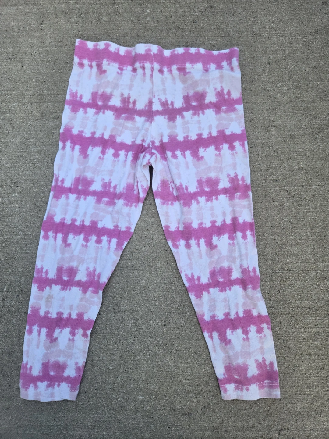 Toddler Girls Rae Dunn Tie Dye Leggings Size 4 - photo 2