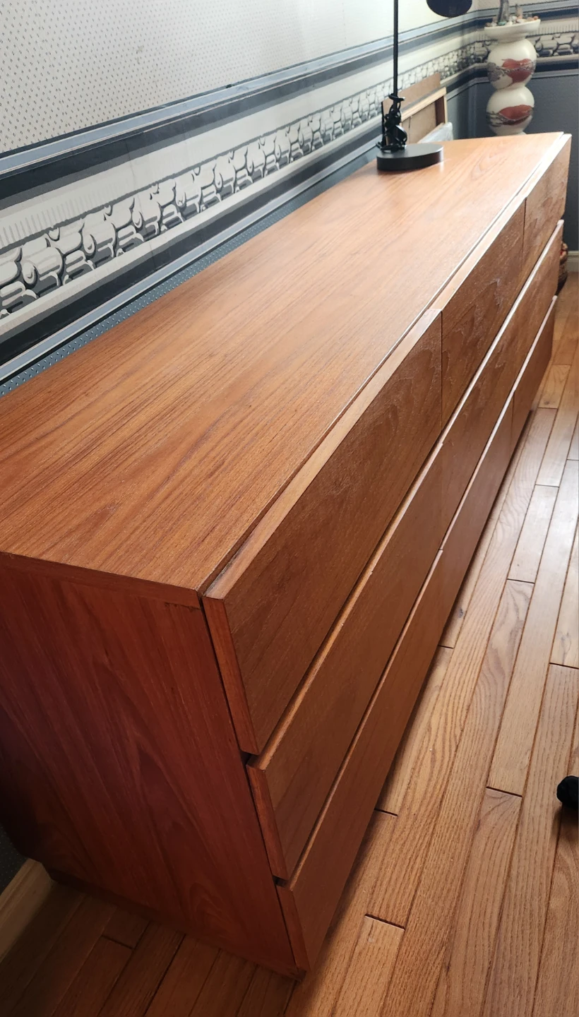Teak Dresser 9 Drawers - photo 4