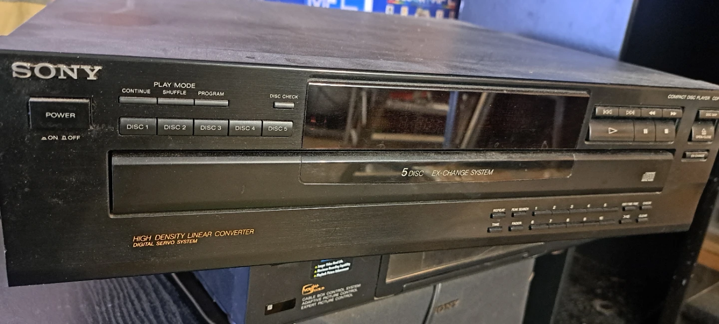 Sony CDP-C265 5-Disc CD Player
