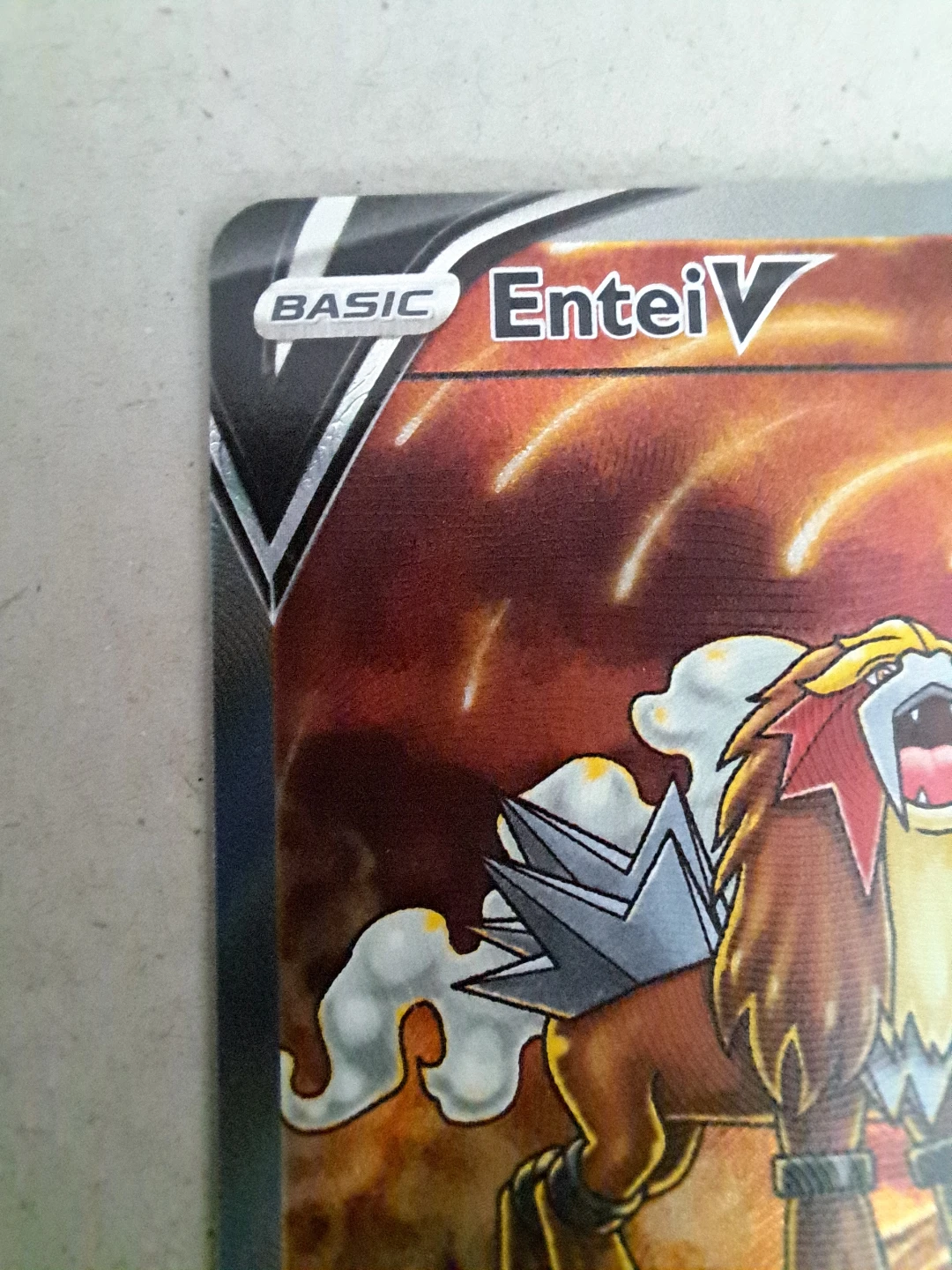 Pokemon Crown Zenith Entei V GG386 - photo 5