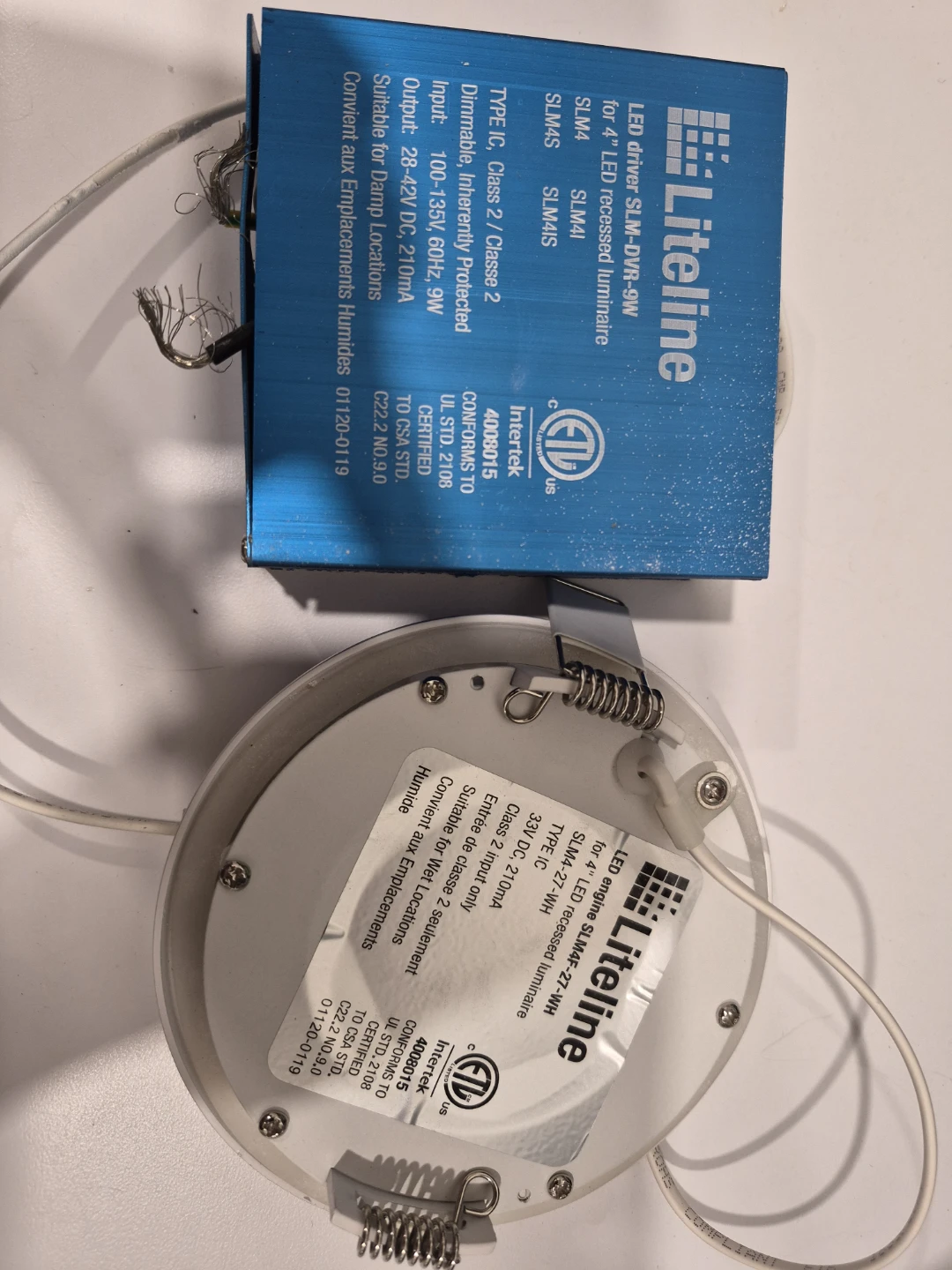Pot lights - Litelite dimmable LED Recessed Luminaire SLM-ZZ-WH - photo 2