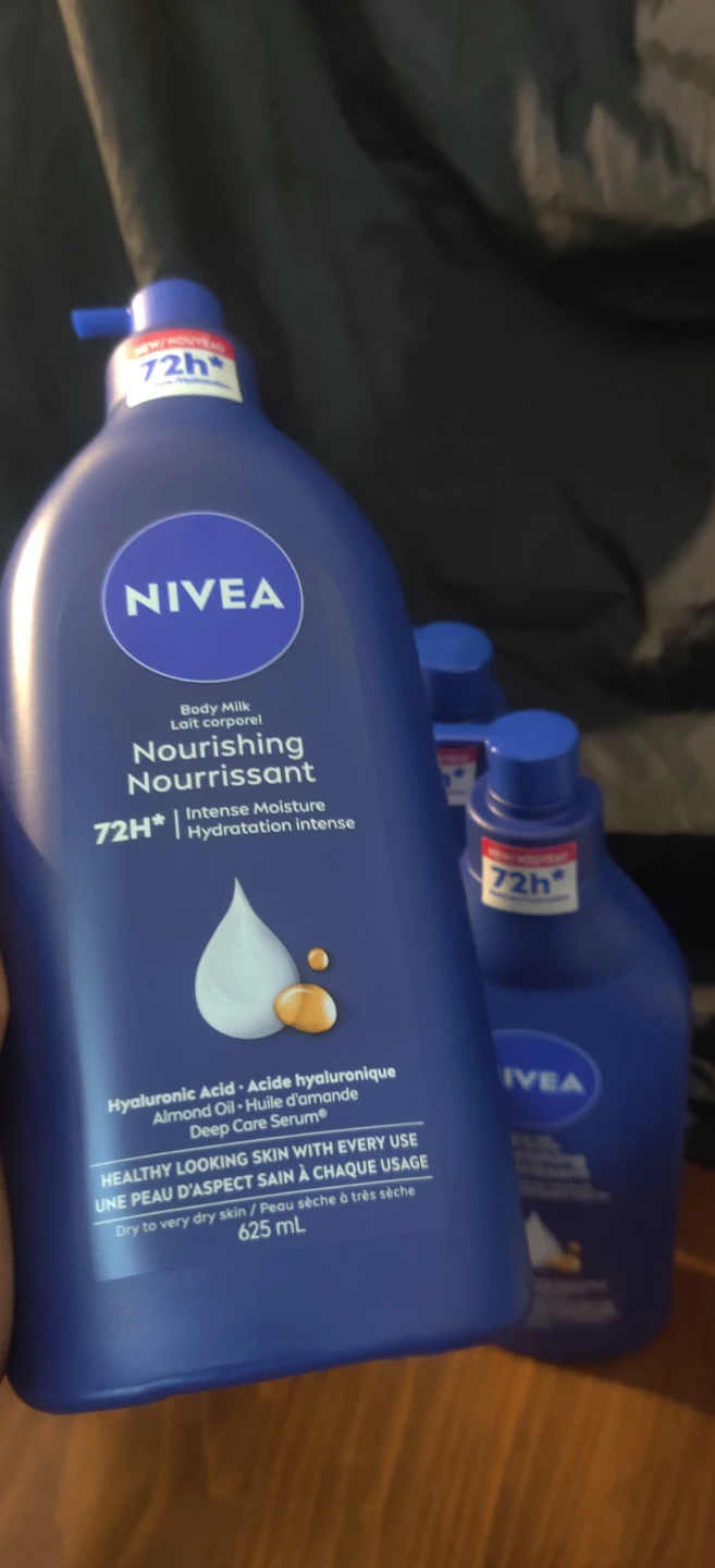 NIVEA Nourishing Body Milk (3 x 625 mL) - photo 2