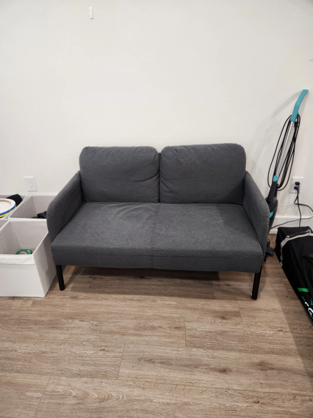 IKEA Grey Loveseat – Great Condition - photo 2