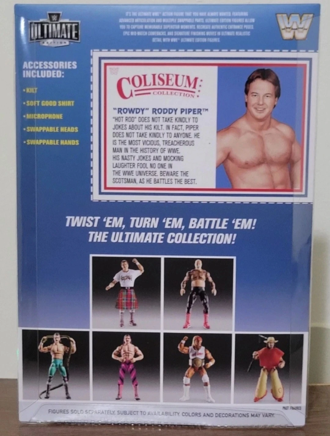 WWE "Rowdy" Roddy Piper Ultimate Edition Coliseum Collection - photo 2