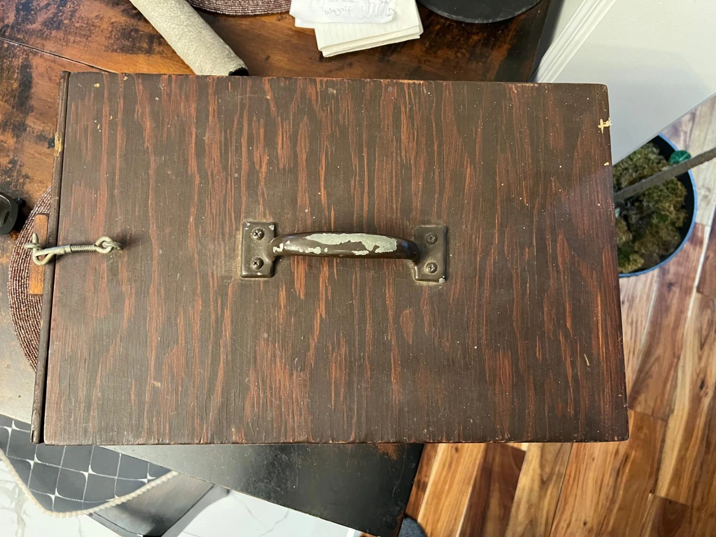 Vintage Wooden Pet Carrier - photo 3