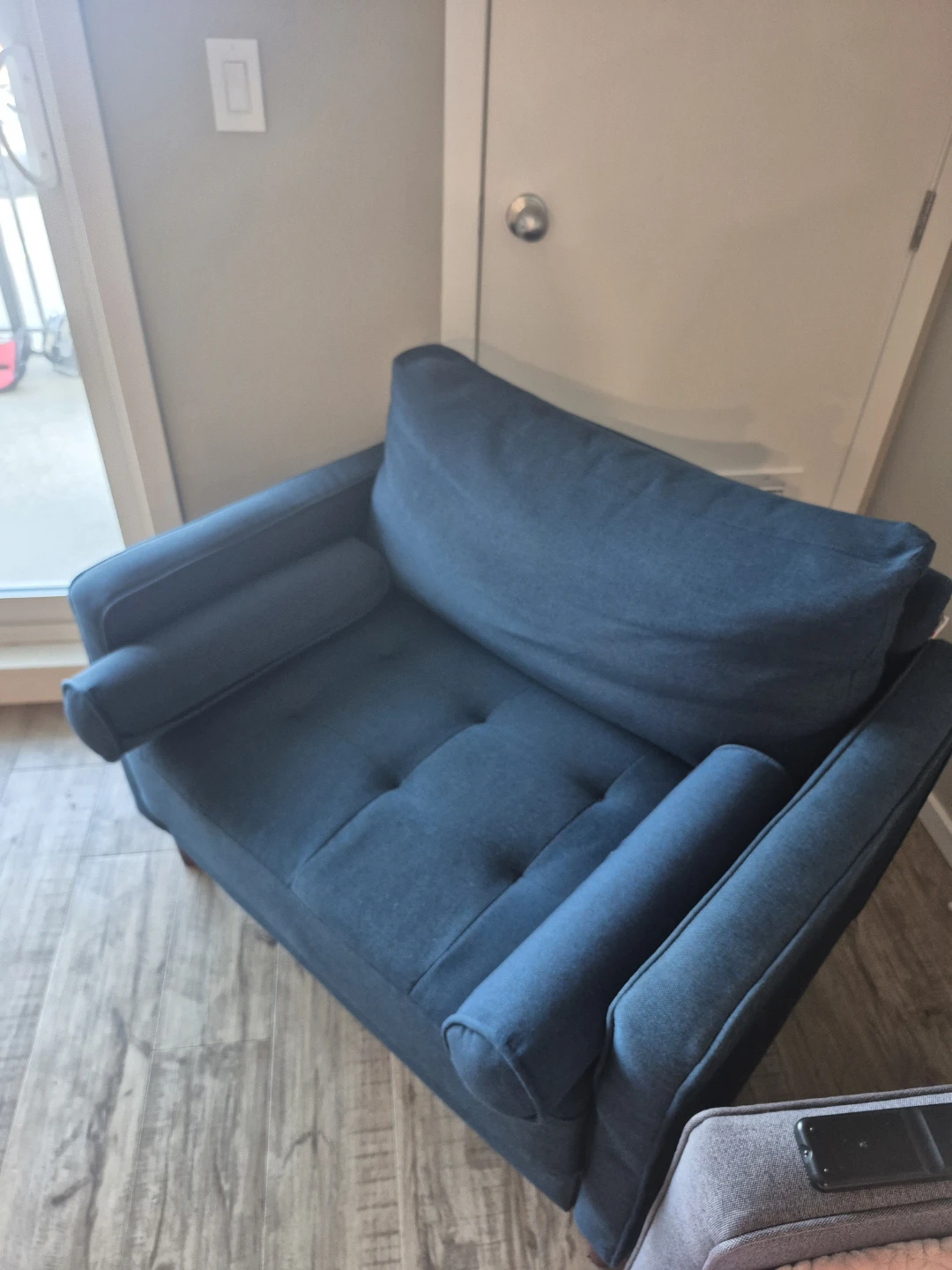 Blue Accent Chair - photo 3