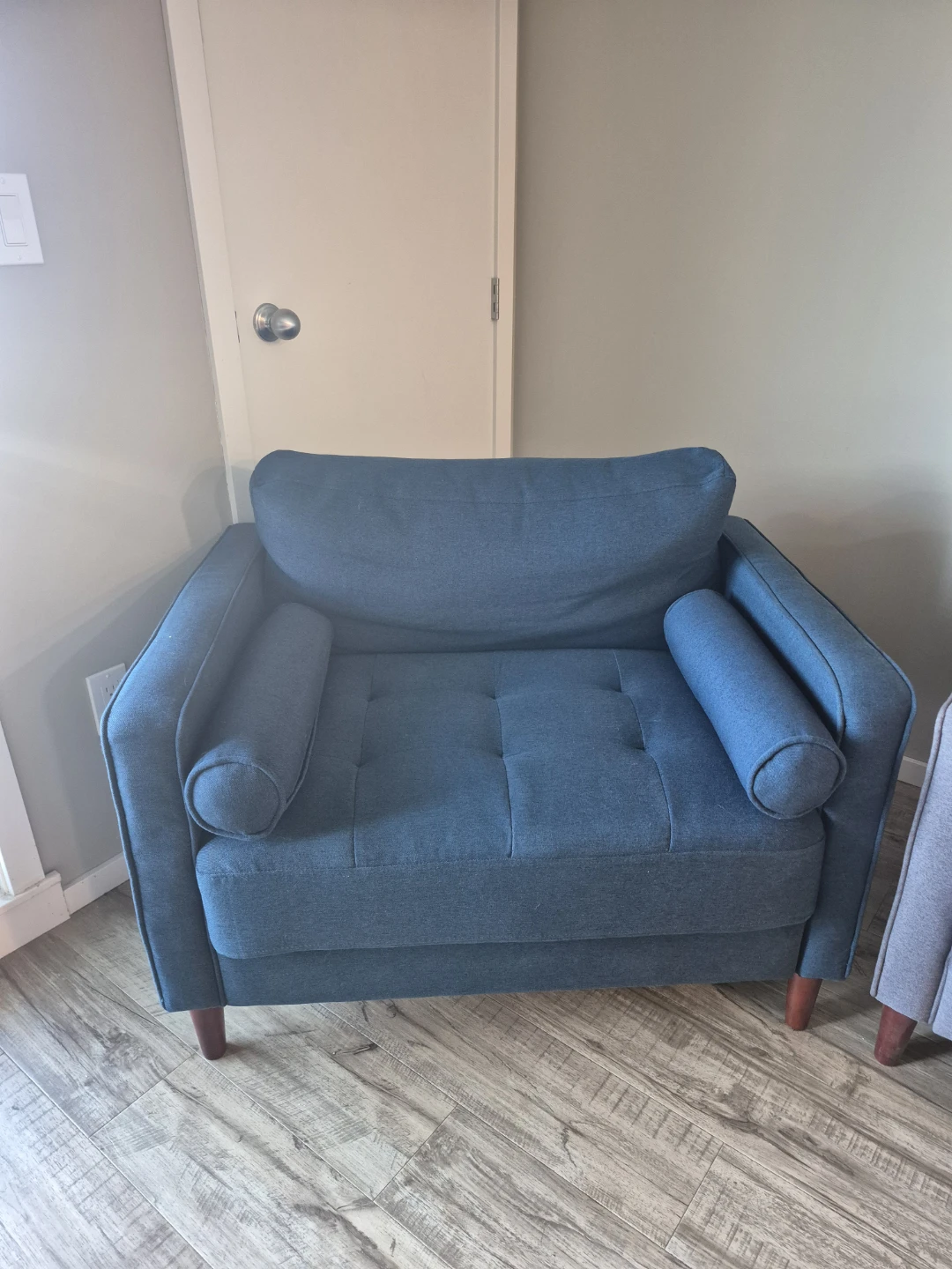 Blue Accent Chair - photo 4