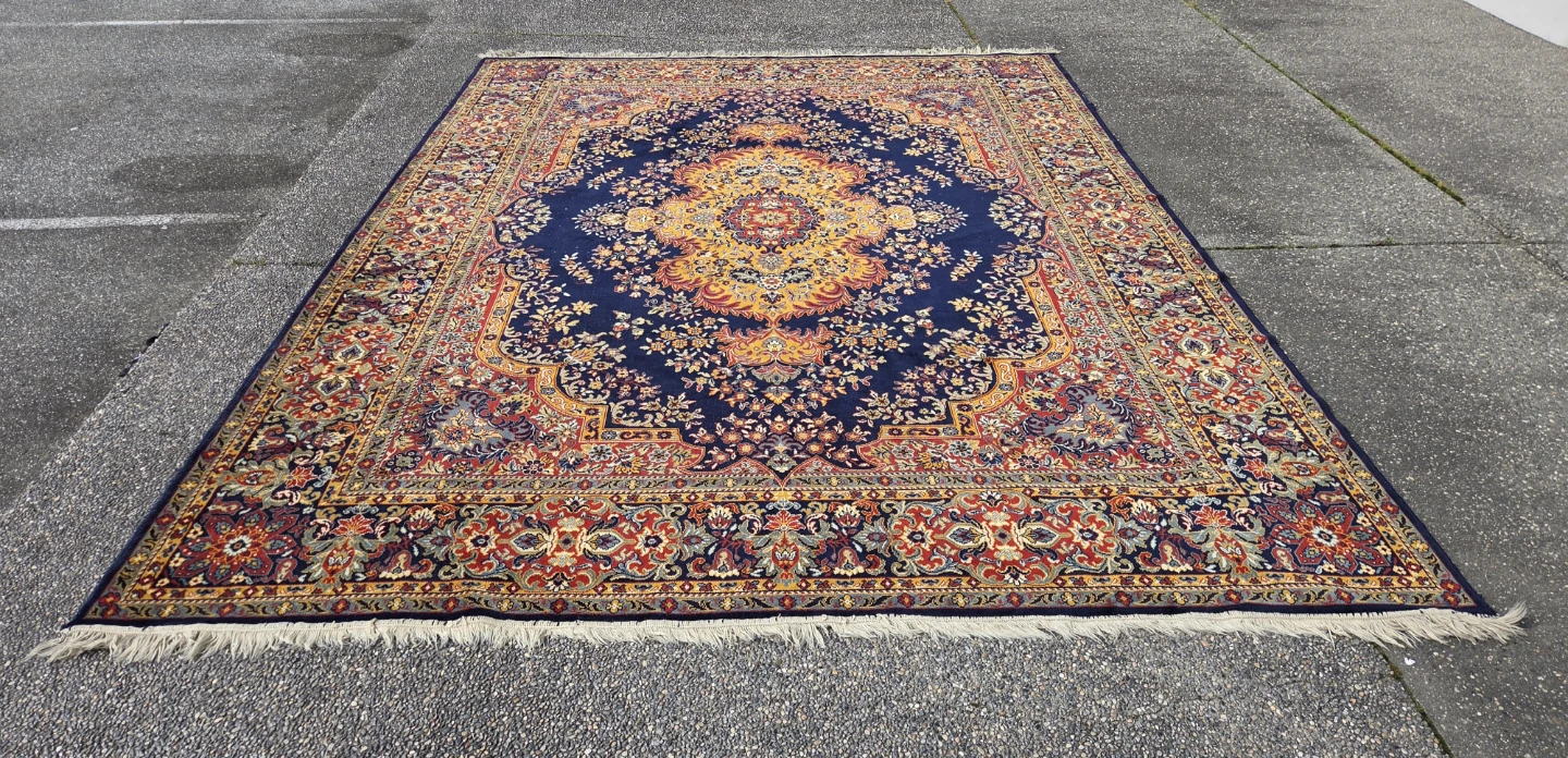 XXL (13' × 9'8) Authentic Persian Wool Area Rug - photo 2