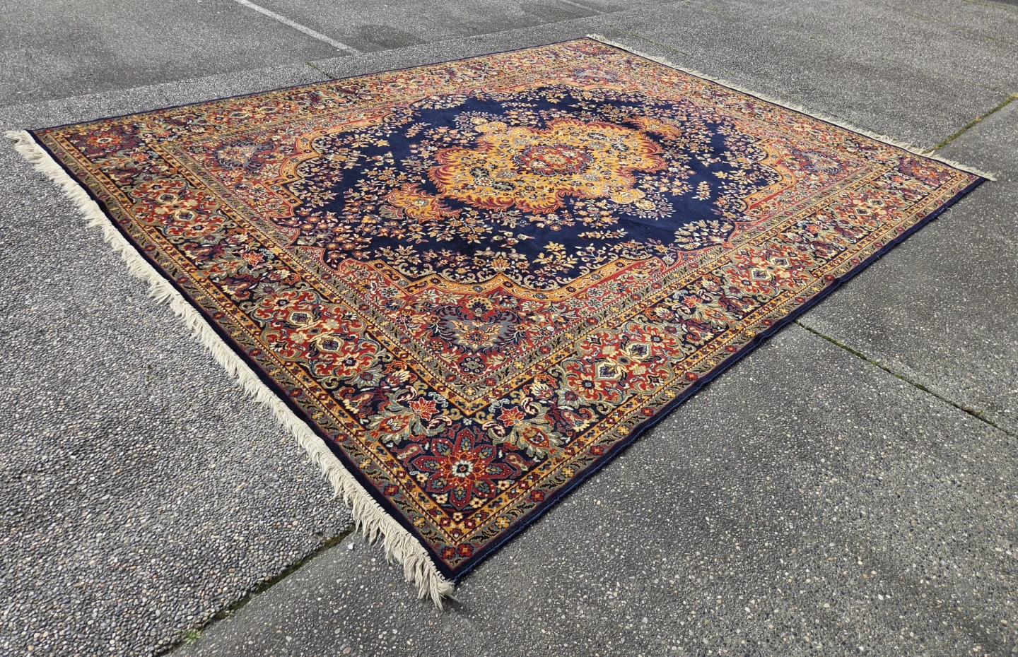 XXL (13' × 9'8) Authentic Persian Wool Area Rug - photo 3