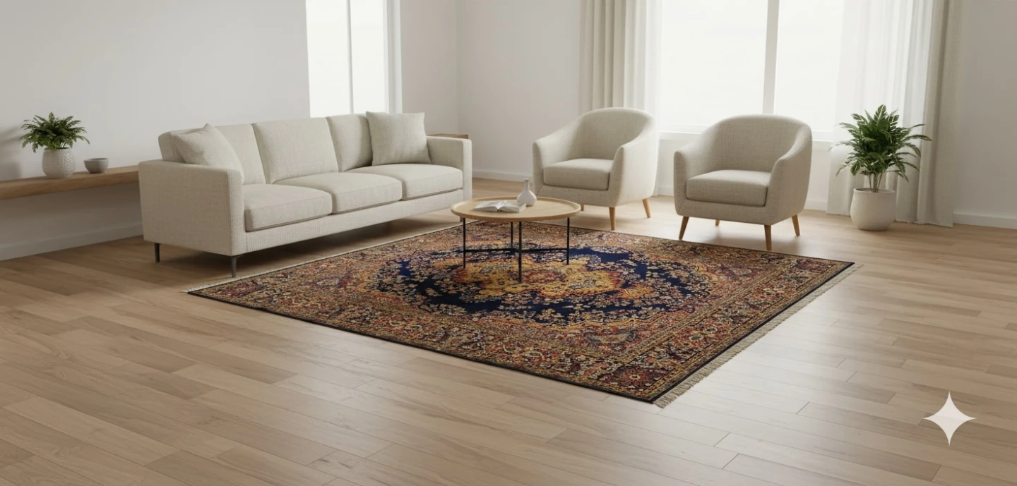 XXL (13' × 9'8) Authentic Persian Wool Area Rug - photo 5