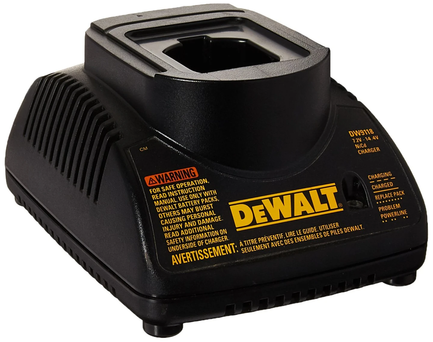 DeWalt DW9118 7.2-14.4V Battery Charger Power Tool construction