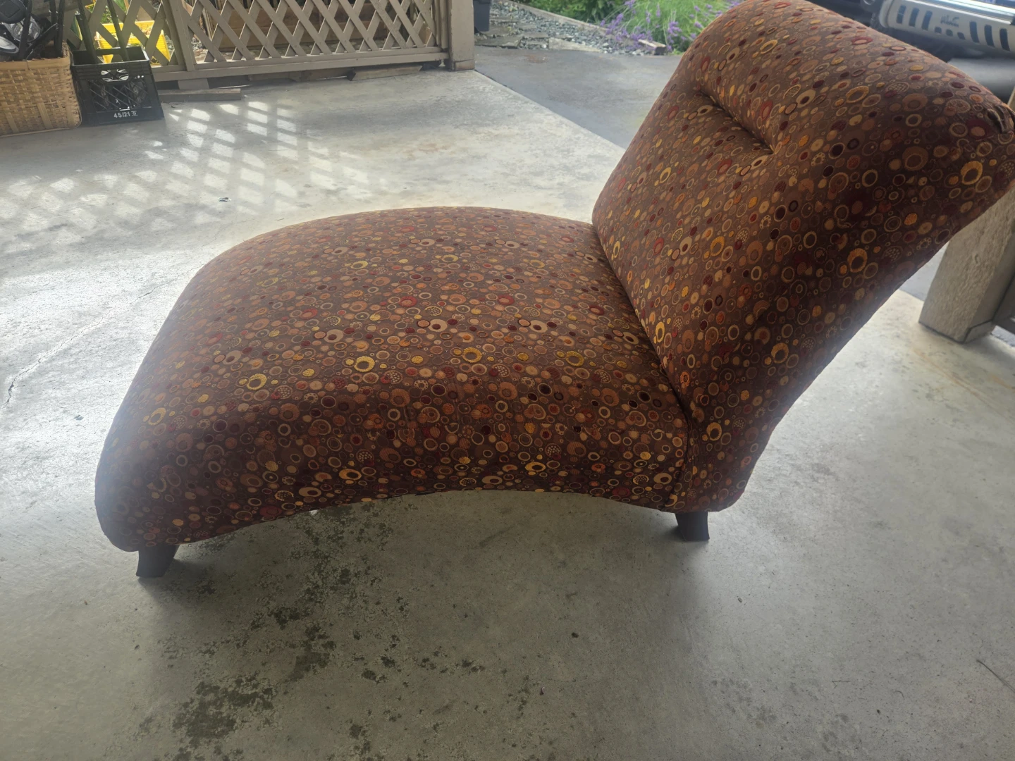 Unique Pattern Chaise Lounge Chair - photo 2