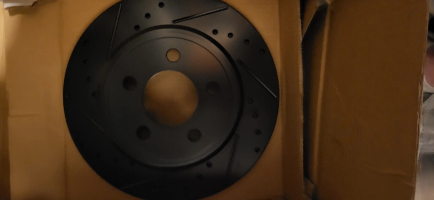 Slotted & Cross Drilled Brake Rotors - photo 3