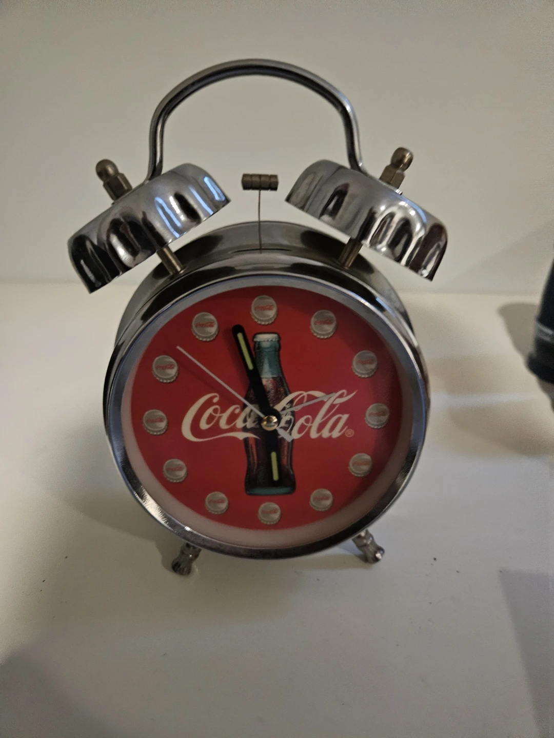 Vintage 1997 Coca-Cola alarm clock
