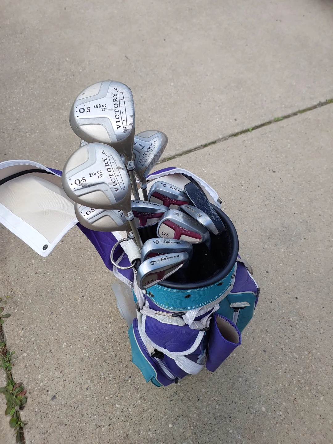 VICTORY OS Golf Club Set with Fairway Bag - photo 3