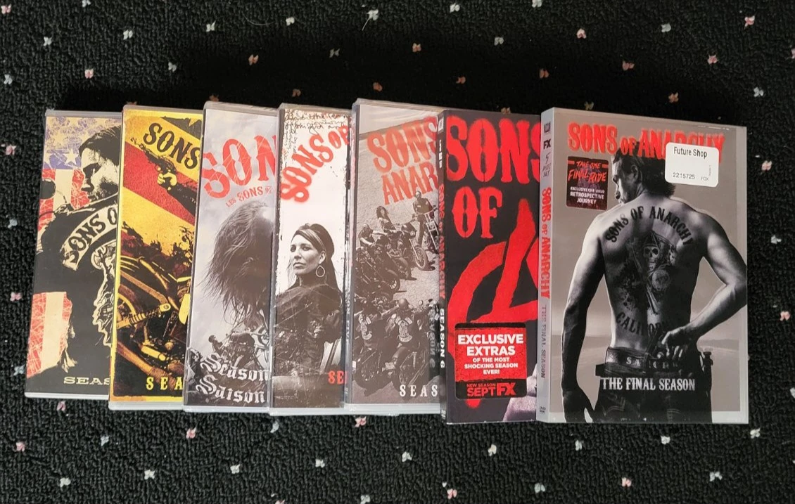 Sons of Anarchy Seasons 1-7 DVD Set