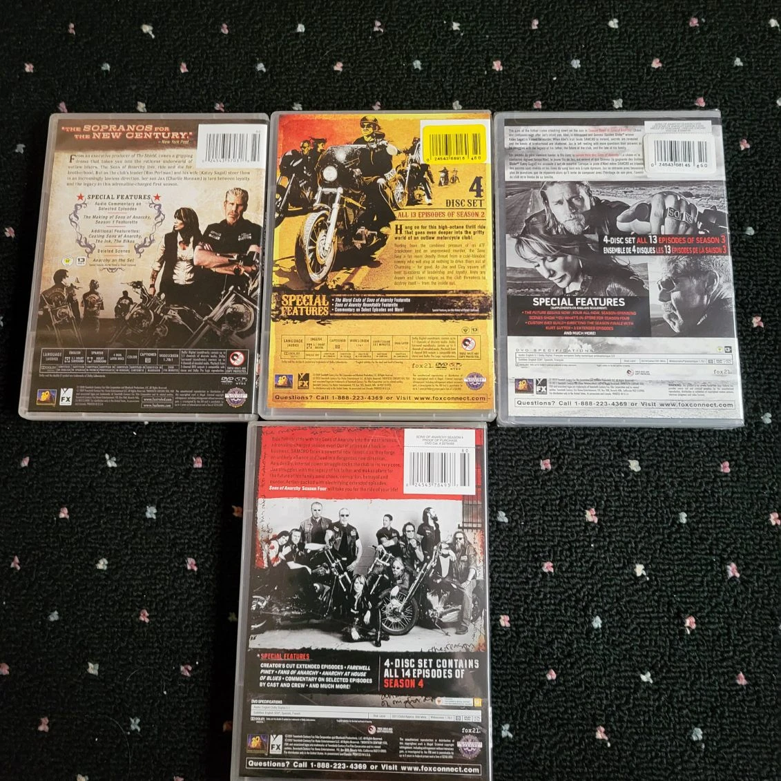 Sons of Anarchy Seasons 1-7 DVD Set - photo 2